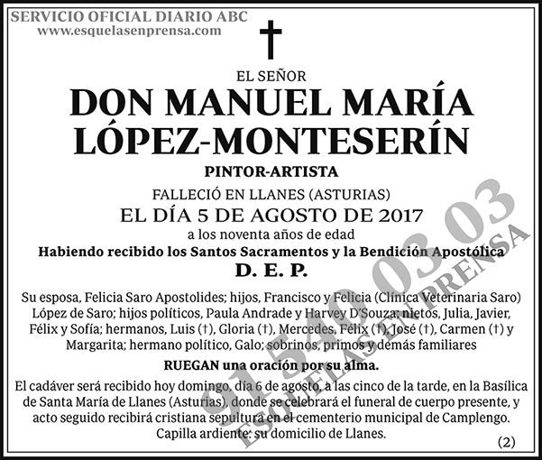Manuel María López-Monteserín